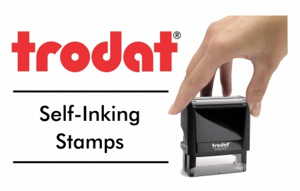 Trodat Self-Inking Stamps Popular Sizes