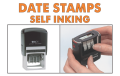 Self Inking Date Stamps